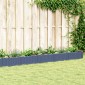 vidaXL Ζαρντινιέρα με Πασσάλους Μπλε Γκρι 362,5x42,5x28,5εκ. Πολυπροπυλένιο