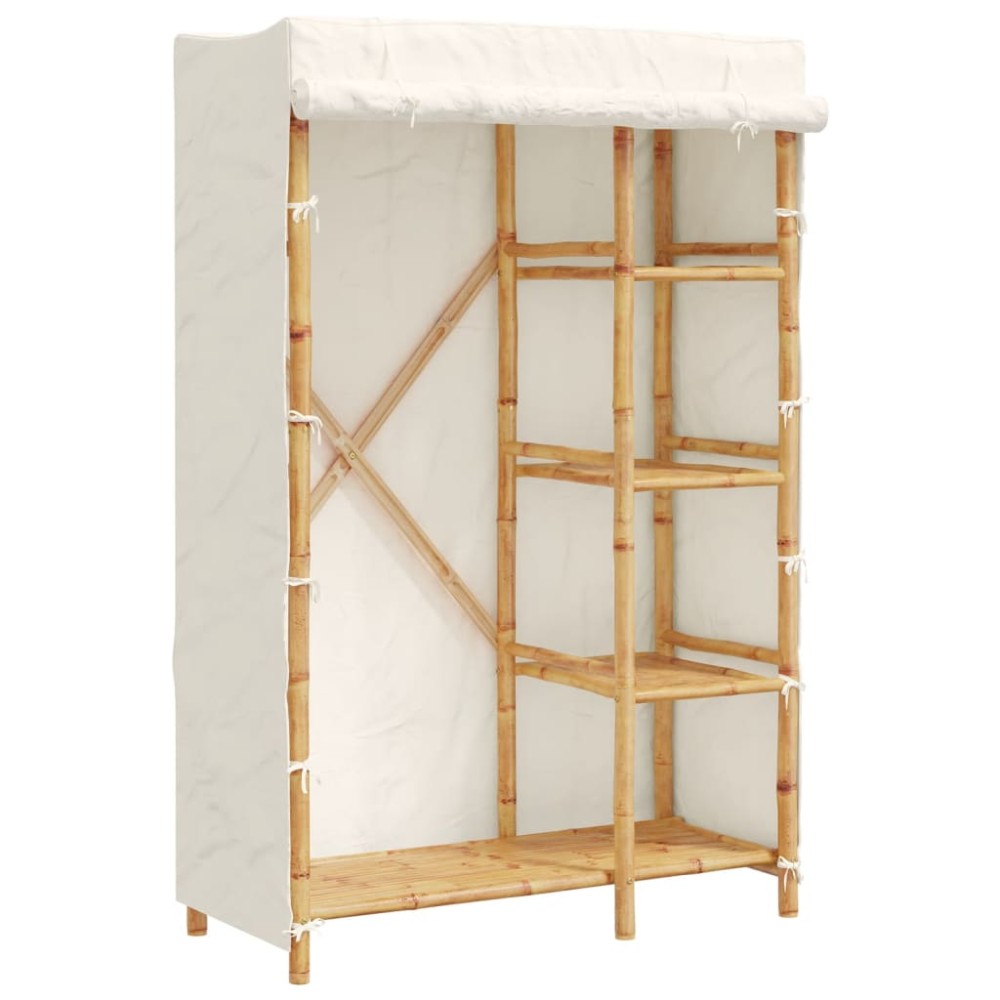 vidaXL Ντουλάπα 110 x 45 x 170 εκ. Μπαμπού