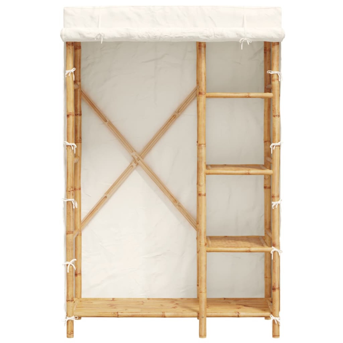 vidaXL Ντουλάπα 110 x 45 x 170 εκ. Μπαμπού