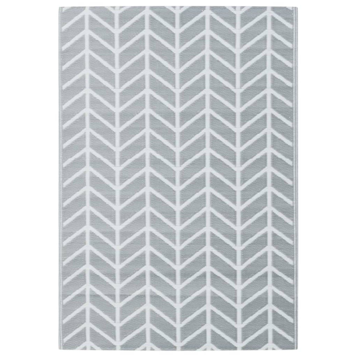 vidaXL Χαλί εξωτερικού χώρου ARAKIL Γκρι 160x230 cm PP