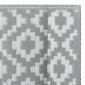 vidaXL Χαλί εξωτερικού χώρου ARAKIL γκρι 120x180 cm PP