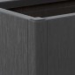 vidaXL Ζαρντινιέρα Κήπου Σκούρο Γκρι 80x36x35 εκ. Πολυπροπυλένιο