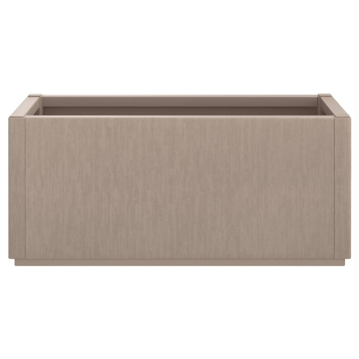 vidaXL Ζαρντινιέρα Κήπου Ανοιχτό Καφέ 80x36x35 εκ. Πολυπροπυλένιο