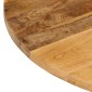vidaXL Επιφάνεια Τραπεζιού Στρογγυλή Ø50x3,8 εκ. Μασίφ Ξύλο Μάνγκο