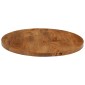 vidaXL Επιφάνεια Τραπεζιού Στρογγυλή Ø50x3,8 εκ. Μασίφ Ξύλο Μάνγκο