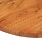 vidaXL Επιφάνεια Τραπεζιού Οβάλ 120x50x3,8 εκ. Μασίφ Ξύλο Ακακίας