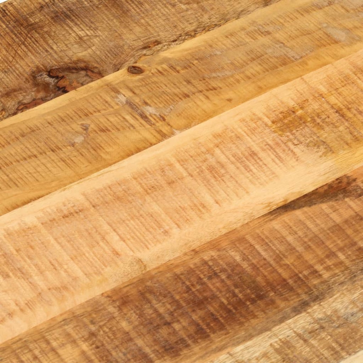 vidaXL Επιφάνεια Τραπεζιού Οβάλ 110x40x2,5 εκ Μασίφ Ακατ. Ξύλο Μάνγκο
