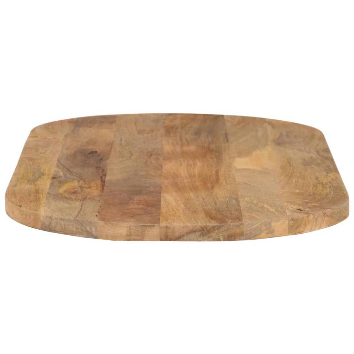 vidaXL Επιφάνεια Τραπεζιού Οβάλ 120x50x3,8 εκ. Μασίφ Ξύλο Μάνγκο