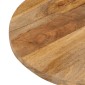 vidaXL Επιφάνεια Τραπεζιού Οβάλ 120x50x3,8 εκ. Μασίφ Ξύλο Μάνγκο