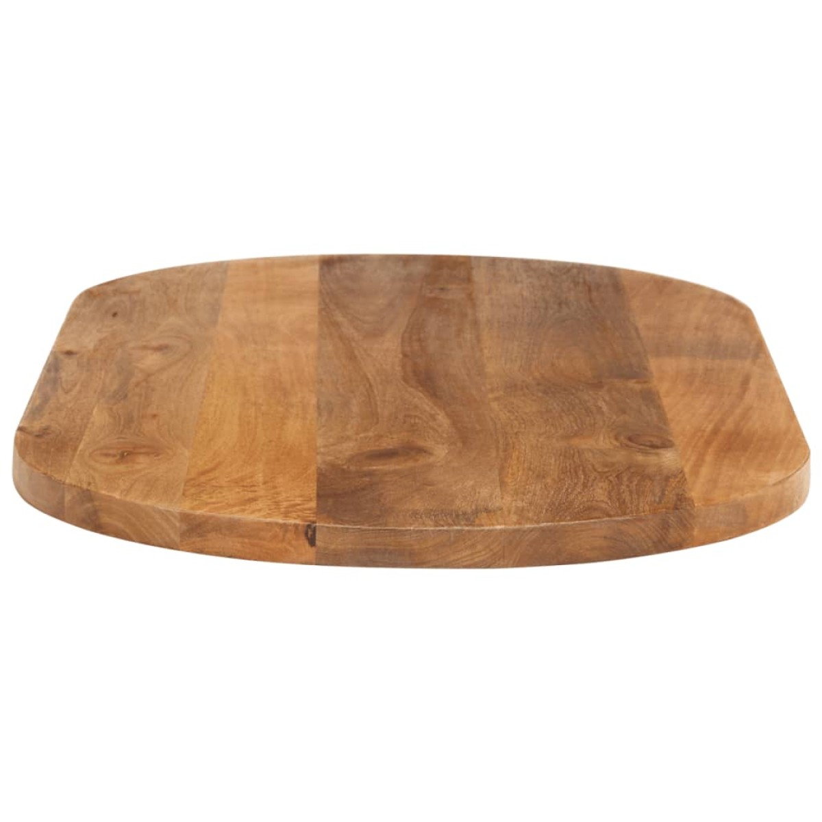 vidaXL Επιφάνεια Τραπεζιού Οβάλ 120x60x2,5 εκ. Μασίφ Ξύλο Μάνγκο