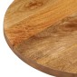 vidaXL Επιφάνεια Τραπεζιού Οβάλ 100x40x3,8 εκ. Μασίφ Ξύλο Μάνγκο