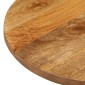 vidaXL Επιφάνεια Τραπεζιού Οβάλ 140x60x3,8 εκ. Μασίφ Ξύλο Μάνγκο