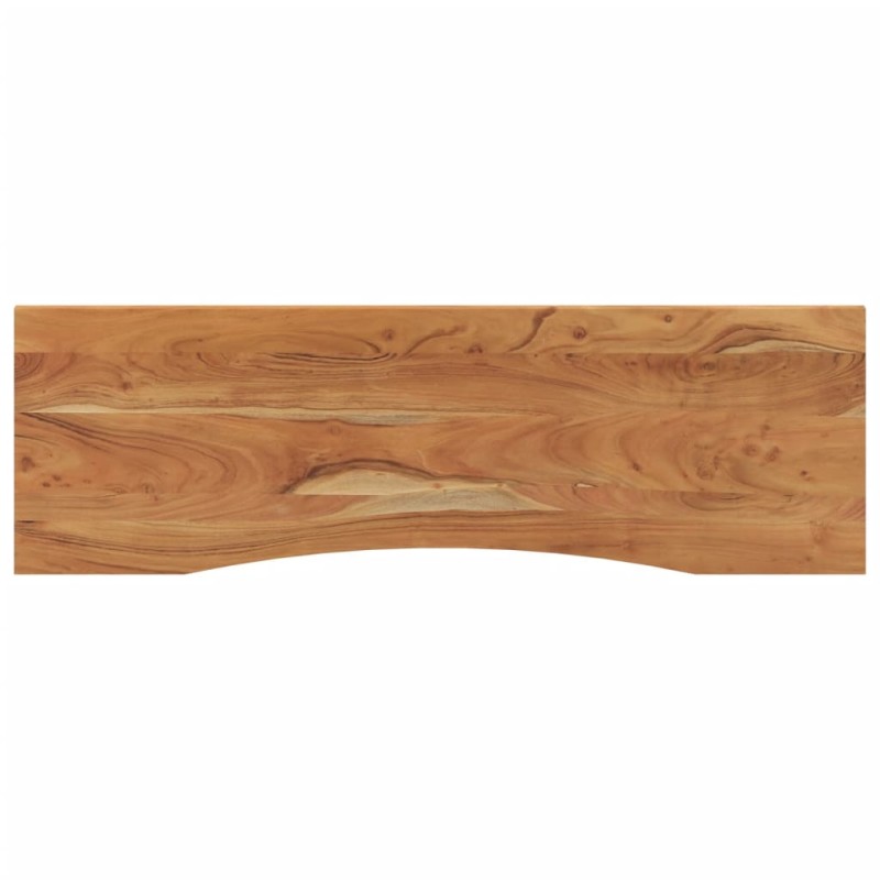 vidaXL Επιφάνεια Γραφείου Ορθογώνια 140x50x2,5 εκ. Μασίφ Ξύλο Ακακίας