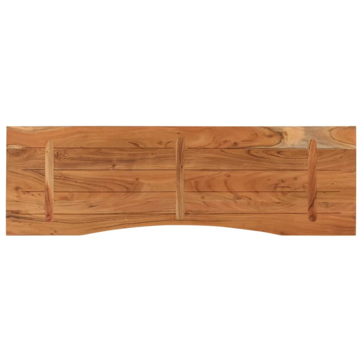 vidaXL Επιφάνεια Γραφείου Ορθογώνια 140x50x2,5 εκ. Μασίφ Ξύλο Ακακίας