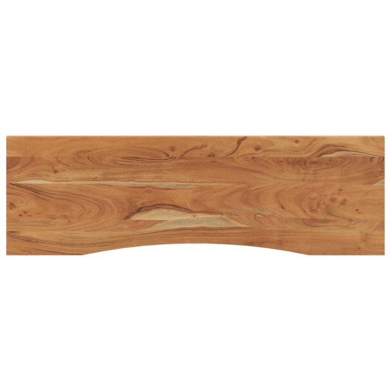 vidaXL Επιφάνεια Γραφείου Ορθογώνια 160x50x2,5 εκ. Μασίφ Ξύλο Ακακίας