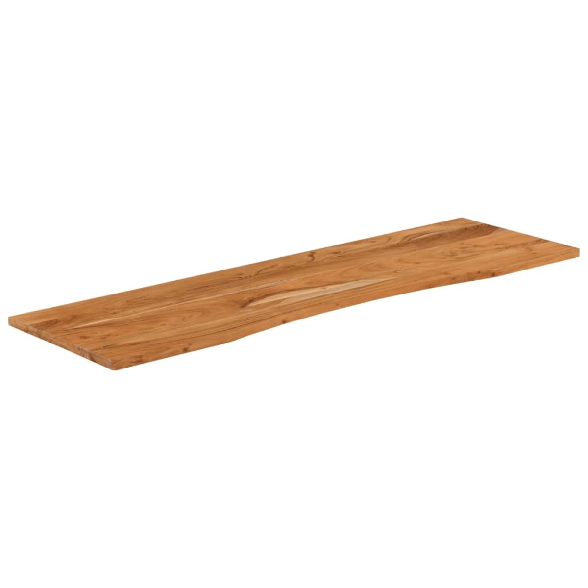vidaXL Επιφάνεια Γραφείου Ορθογώνια 160x50x2,5 εκ. Μασίφ Ξύλο Ακακίας