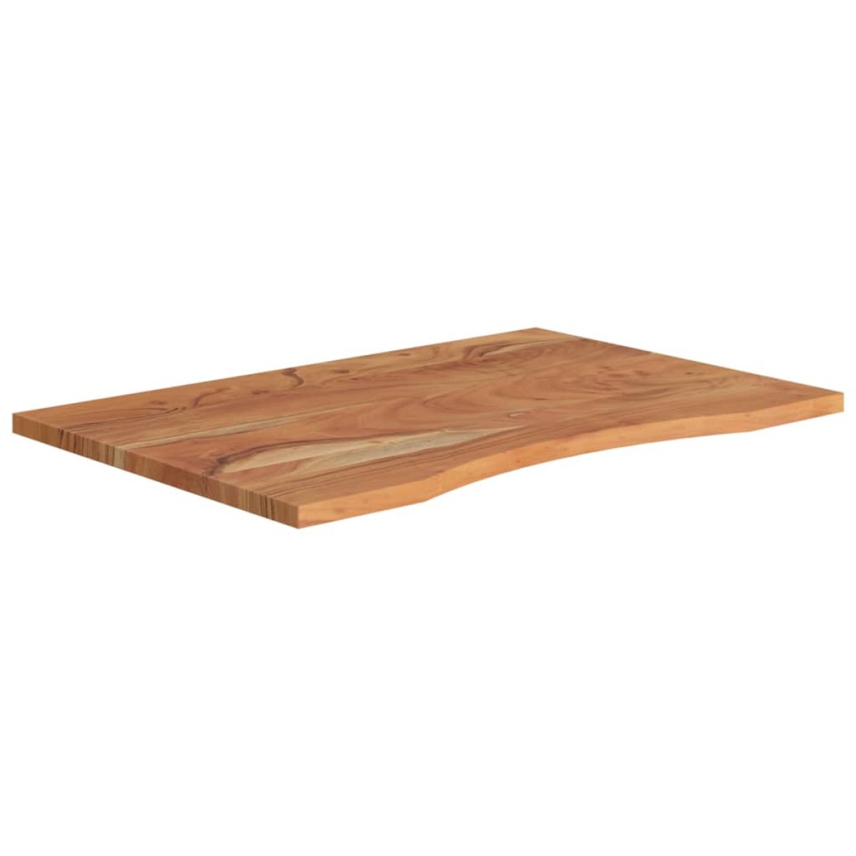 vidaXL Επιφάνεια Γραφείου Ορθογώνια 100x60x2,5 εκ. Μασίφ Ξύλο Ακακίας