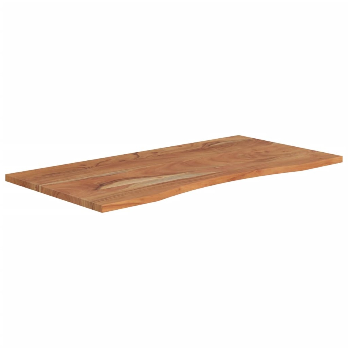 vidaXL Επιφάνεια Γραφείου Ορθογώνια 120x60x2,5 εκ. Μασίφ Ξύλο Ακακίας