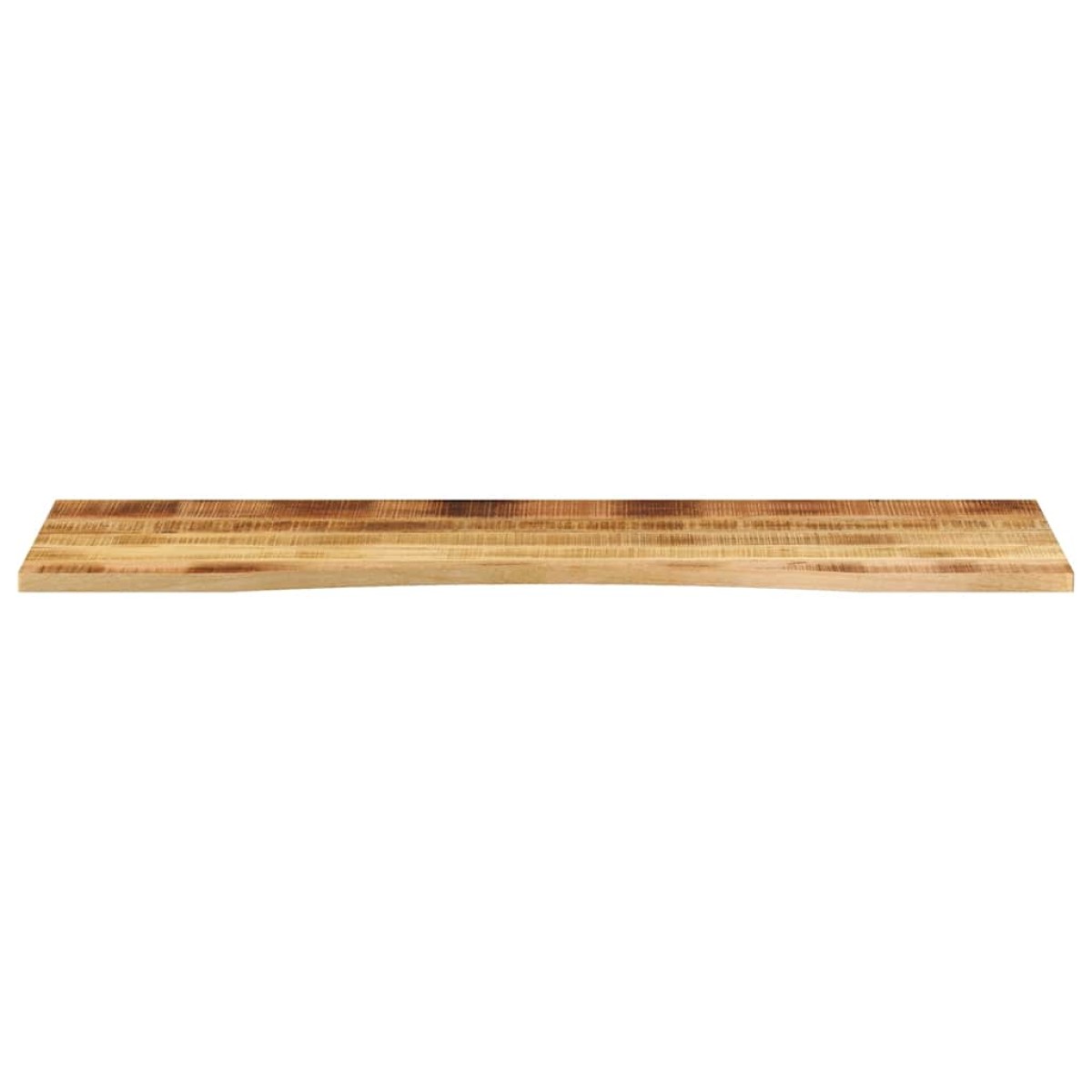 vidaXL Επιφάνεια Γραφείου Καμπύλη 160x50x2,5 εκ Μασίφ Ακατ. Μάνγκο