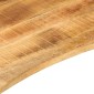 vidaXL Επιφάνεια Γραφείου Καμπύλη 160x50x2,5 εκ Μασίφ Ακατ. Μάνγκο
