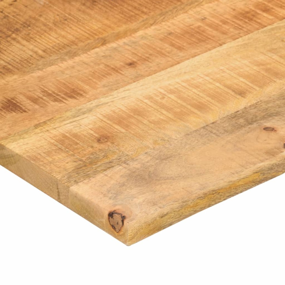 vidaXL Επιφάνεια Γραφείου Καμπύλη 90x60x2,5 εκ Μασίφ Ακατ. Μάνγκο