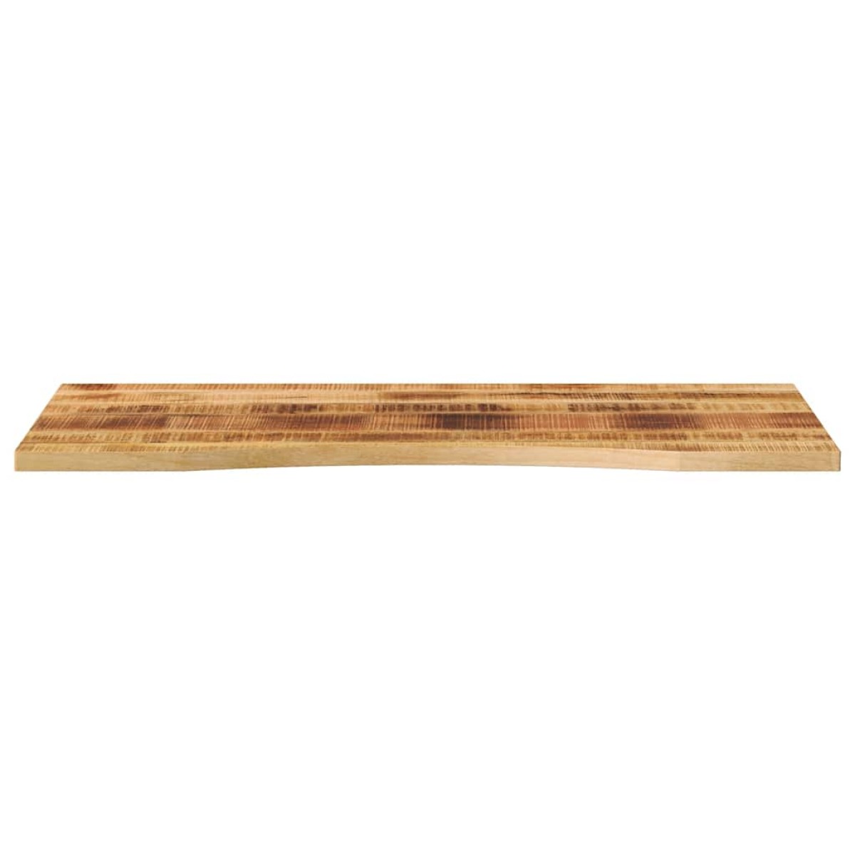 vidaXL Επιφάνεια Γραφείου Καμπύλη 110x60x2,5 εκ Μασίφ Ακατ. Μάνγκο