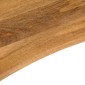 vidaXL Επιφάνεια Γραφείου Καμπύλη 140x50x2,5 εκ Μασίφ Ακατ. Μάνγκο