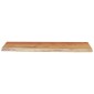 vidaXL Ράφι Επιτοίχιο Ορθ. Live Edge 50x20x2,5 εκ. Μασίφ Ξύλο Ακακίας