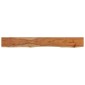 vidaXL Ράφι Επιτοίχιο Ορθ. Live Edge 160x20x2,5 εκ. Μασίφ Ξύλο Ακακίας