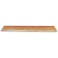 vidaXL Ράφι Επιτοίχιο Ορθ. Live Edge 70x30x2,5 εκ. Μασίφ Ξύλο Ακακίας