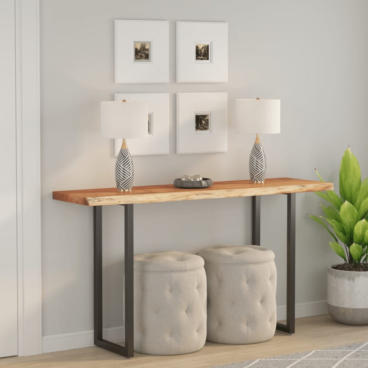 vidaXL Επιφάνεια Τραπεζιού Ορθογώνια 160x40x2,5εκ. Μασίφ Ξύλο Ακακίας