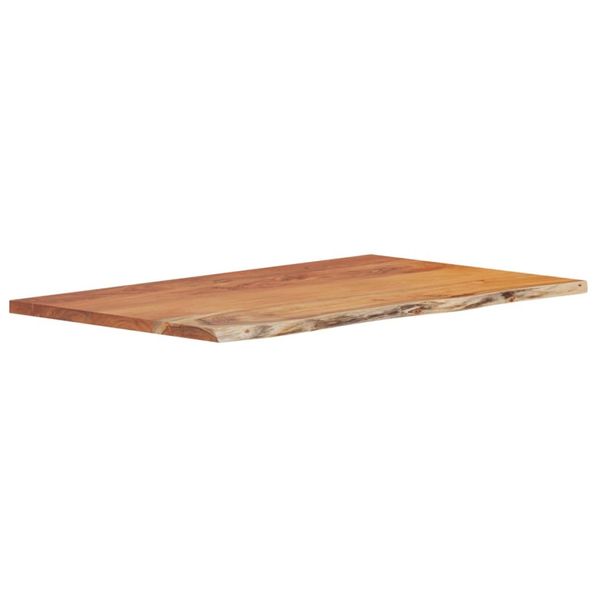 vidaXL Πάγκος Μπάνιου Ορθογώνιος 110x60x2,5 εκ. από Μασίφ Ξύλο Ακακίας