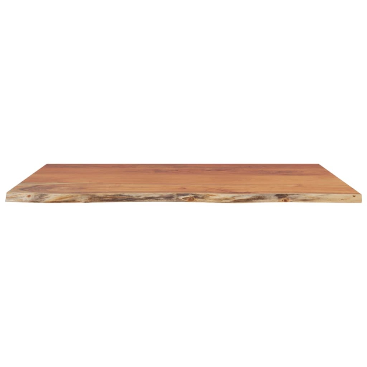 vidaXL Πάγκος Μπάνιου Ορθογώνιος 110x60x2,5 εκ. από Μασίφ Ξύλο Ακακίας