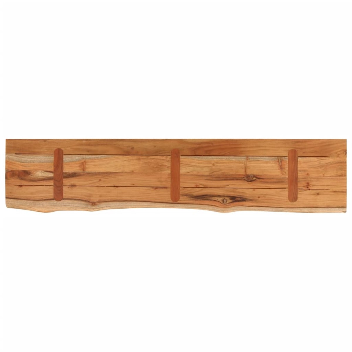 vidaXL Επιφάνεια Τραπεζιού Ορθογώνια 140x30x3,8 εκ. Μασίφ Ξύλο Ακακίας