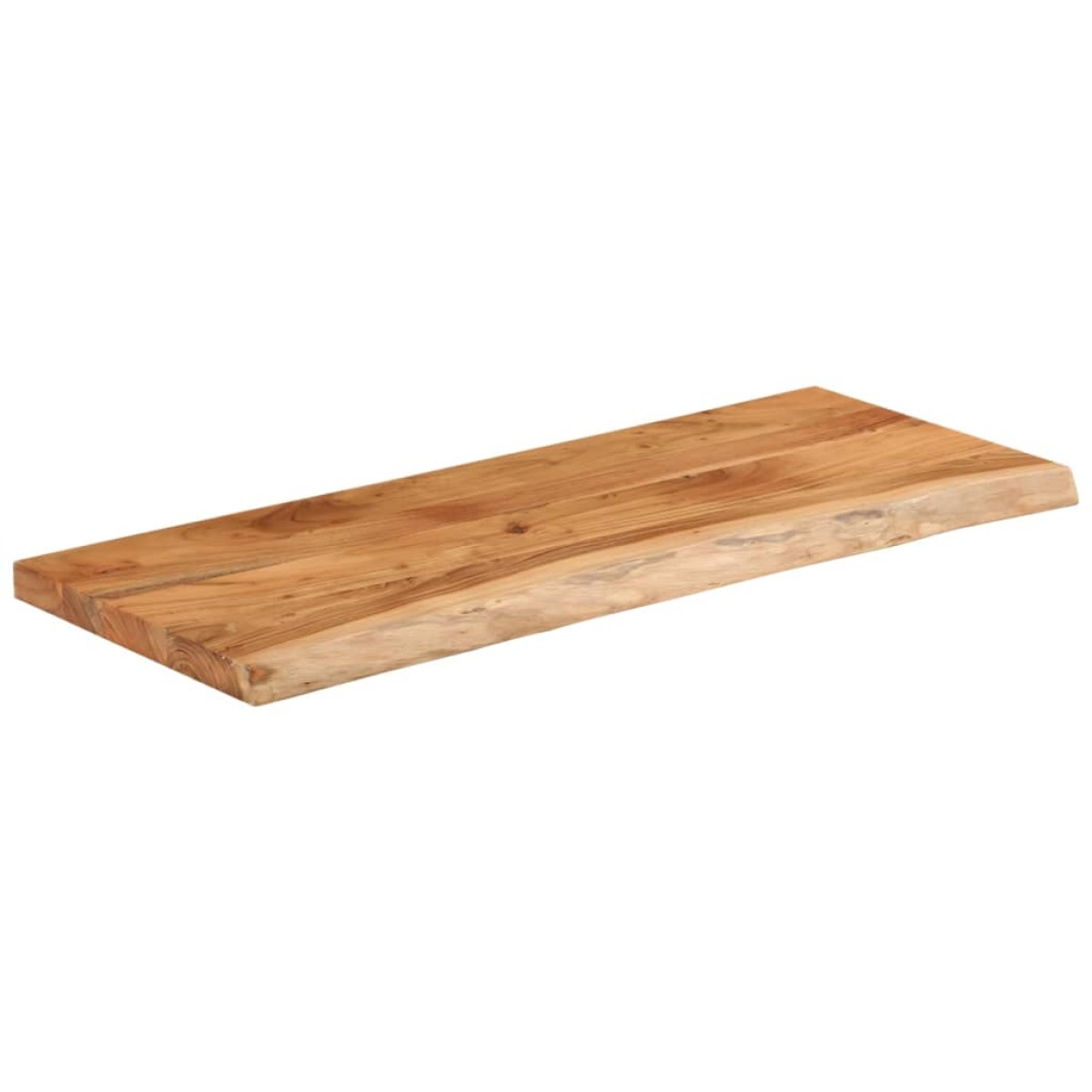 vidaXL Επιφάνεια Τραπεζιού Ορθογώνια 110x40x3,8 εκ. Μασίφ Ξύλο Ακακίας