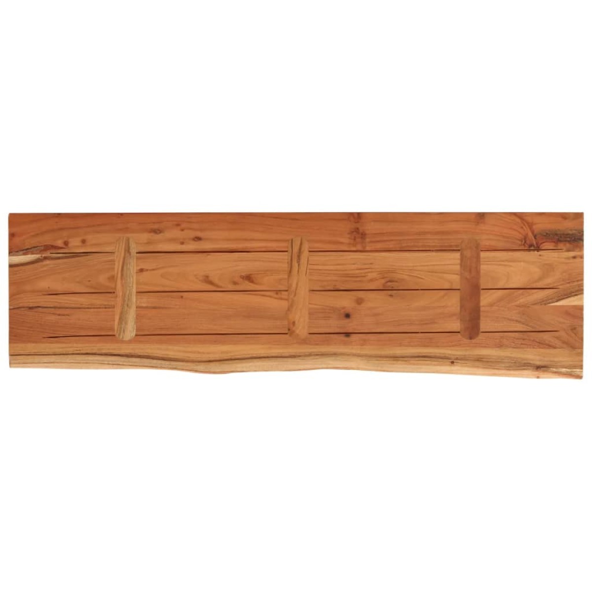 vidaXL Επιφάνεια Τραπεζιού Ορθογώνια 120x40x3,8 εκ. Μασίφ Ξύλο Ακακίας