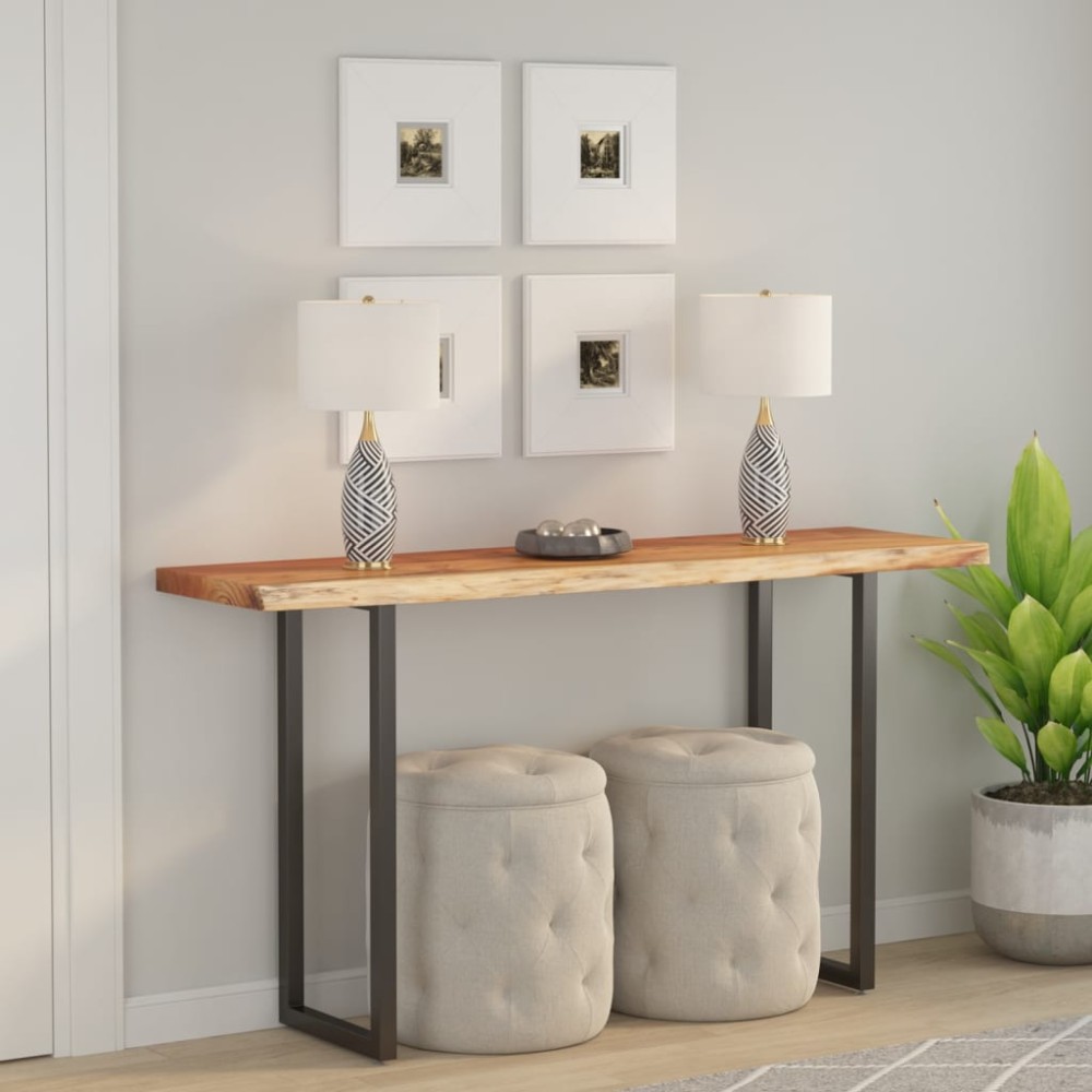 vidaXL Επιφάνεια Τραπεζιού Ορθογώνια 160x40x3,8 εκ. Μασίφ Ξύλο Ακακίας