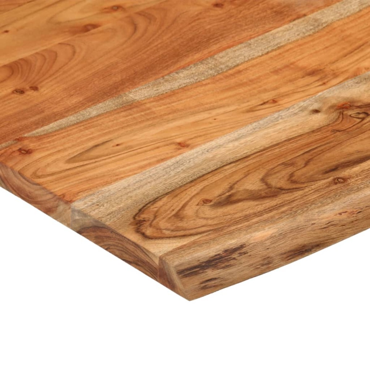 vidaXL Επιφάνεια Γραφείου Τετράγωνη 80x80x3,8 εκ. Μασίφ Ξύλο Ακακίας