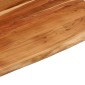 vidaXL Επιφάνεια Γραφείου Ορθογώνια 90x80x3,8 εκ. Μασίφ Ξύλο Ακακίας