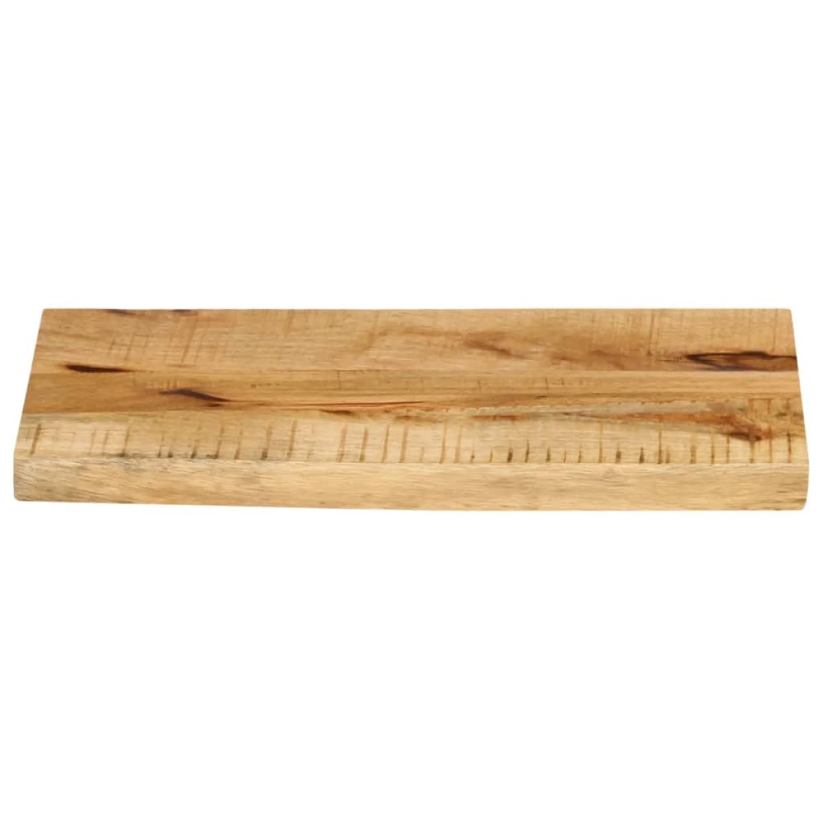 vidaXL Επιφάνεια Τραπεζιού 40x20x2,5 εκ. Live Edge Μασίφ Ξύλο Μάνγκο