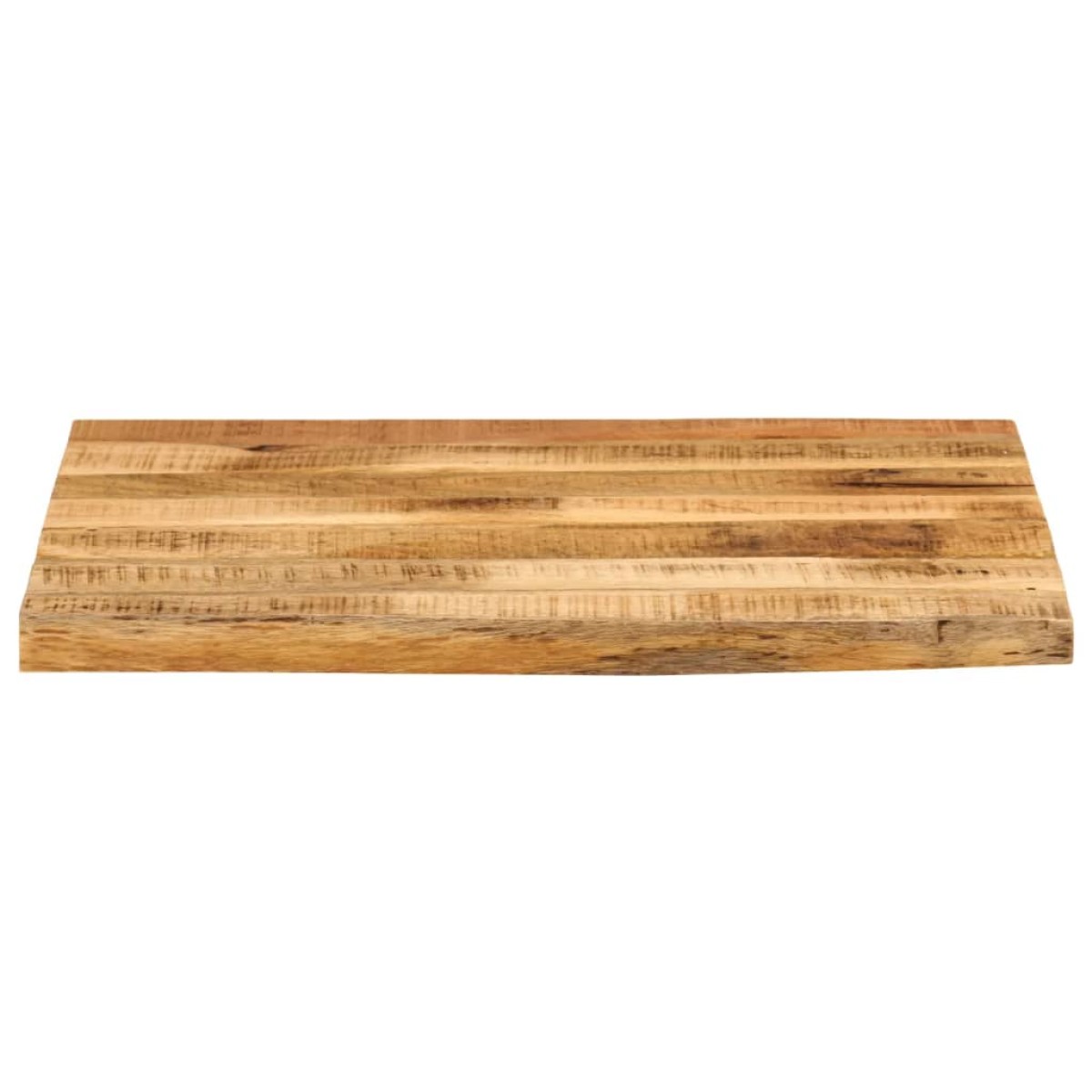 vidaXL Επιφάνεια Τραπεζιού 60x60x2,5 εκ. Live Edge Μασίφ Ξύλο Μάνγκο