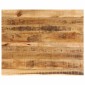 vidaXL Επιφάνεια Τραπεζιού 90x80x2,5 εκ. Live Edge Μασίφ Ξύλο Μάνγκο