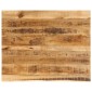 vidaXL Επιφάνεια Τραπεζιού 100x80x2,5 εκ. Live Edge Μασίφ Ξύλο Μάνγκο