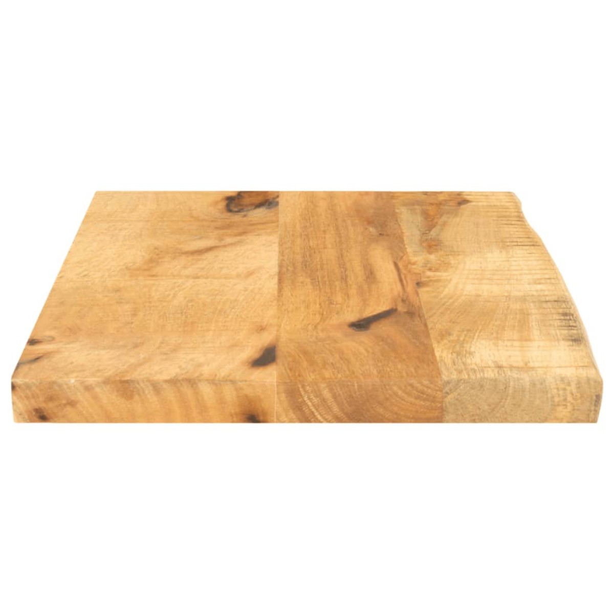 vidaXL Επιφάνεια Τραπεζιού 40x30x3,8 εκ. Live Edge Μασίφ Ξύλο Μάνγκο