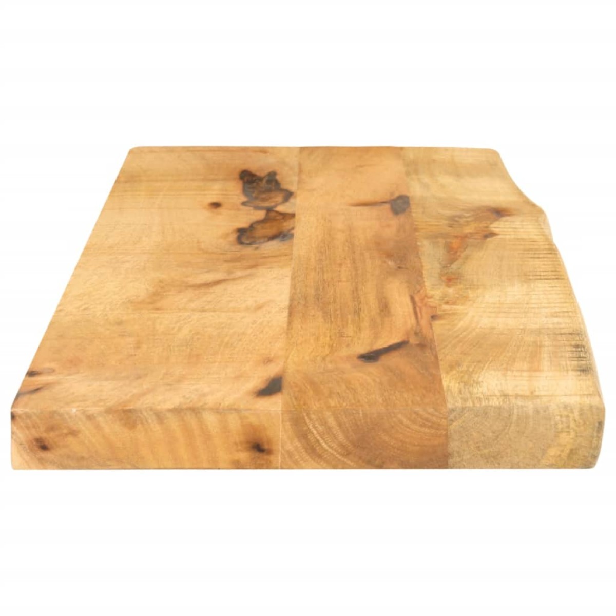 vidaXL Επιφάνεια Τραπεζιού 70x40x3,8 εκ. Live Edge Μασίφ Ξύλο Μάνγκο