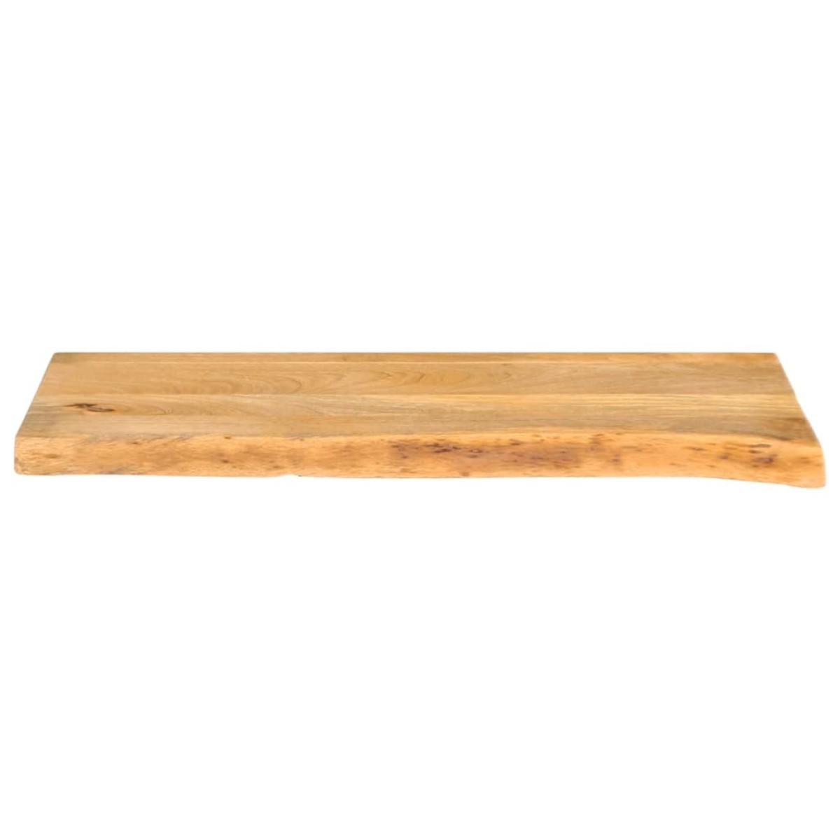 vidaXL Επιφάνεια Τραπεζιού 90x30x2,5 εκ. Live Edge Μασίφ Ξύλο Μάνγκο