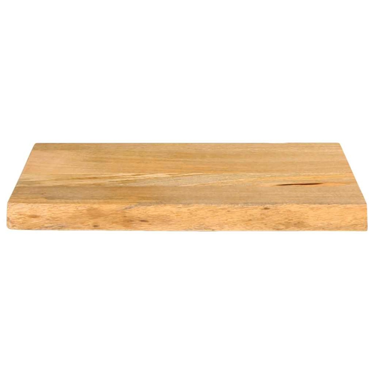 vidaXL Επιφάνεια Τραπεζιού 40x20x3,8 εκ. Live Edge Μασίφ Ξύλο Μάνγκο