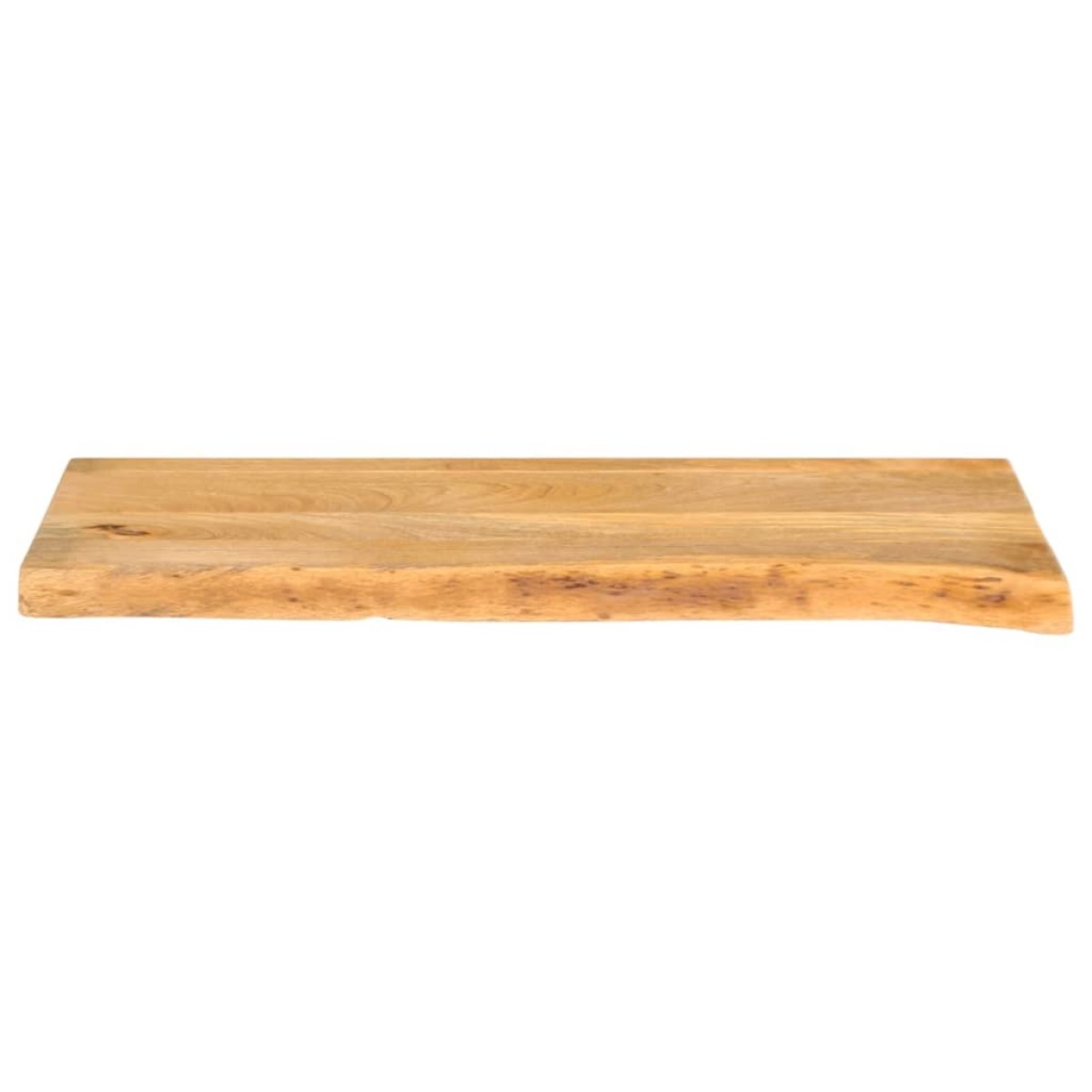 vidaXL Επιφάνεια Τραπεζιού 80x40x3,8 εκ. Live Edge Μασίφ Ξύλο Μάνγκο