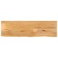 vidaXL Επιφάνεια Τραπεζιού 120x40x3,8 εκ. Live Edge Μασίφ Ξύλο Μάνγκο