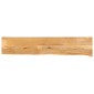 vidaXL Επιφάνεια Τραπεζιού 140x40x3,8 εκ. Live Edge Μασίφ Ξύλο Μάνγκο